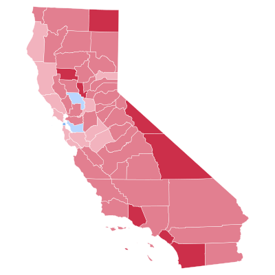 California Presidential Election Results 1980.svg