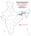 Capital Express (Rajendranagar Patna - Guwahati) (Rajendranagar Patna - New Jalpaiguri) route map.png
