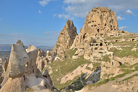 "Castle" Uçhisar in Cappadocia Turkey