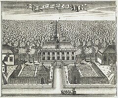 View of Catherinehof, 1716