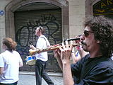 Català: Cavalcada de gegants de les festes de la Mercè del 2008, al tram del carrer Cardenal Casañas, carrer del Pi, carrer Canuda i la Rambla