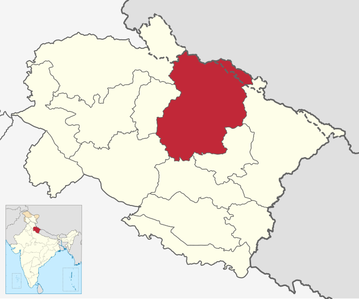 Map Of Chamoli Uttarakhand File:chamoli In Uttarakhand (India).Svg - Wikipedia