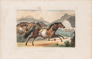 Charge de cavalerie gouaycourous