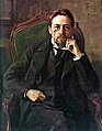 1898 Chekhov's portrait by Osip Braz