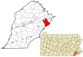 Localisation de Willistown Township