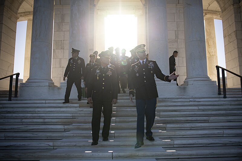 File:Chief of the Army of Thailand General Charoenchai Hinthao participates in a Public Wreath-Laying Ceremony at the Tomb of the Unknown Soldier on 22 April 2024 - 37.jpg