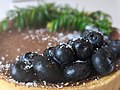 Thumbnail for File:Chocolate cheese tart with blueberries 4.jpg