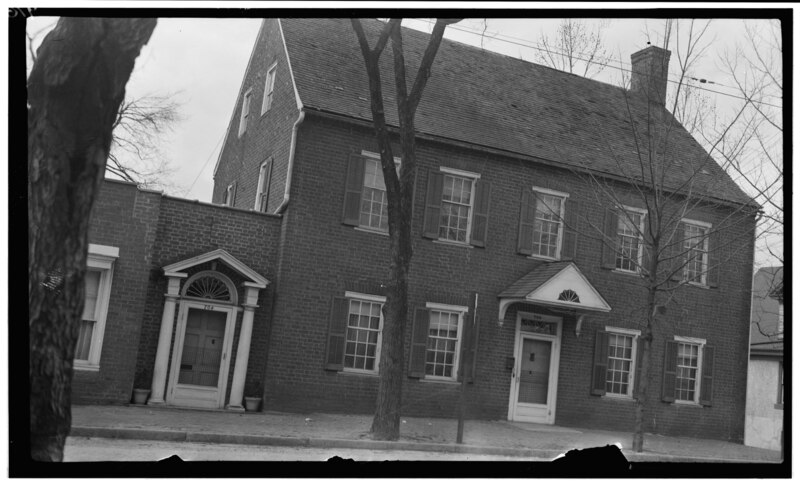 File:Christoph Vogler House, 700 South Main Street, Winston-Salem, Forsyth County, NC HABS NC,34-WINSA,11-4.tif