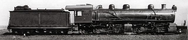 SAR no. 1620, ex CSAR no. 1016 as compound engine, c. 1920