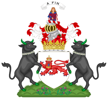 Coat of Arms of the Earldom of Airlie.svg