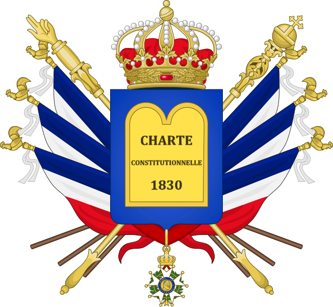 File:Coat of Arms of the July Monarchy (1831-48) (variant).svg