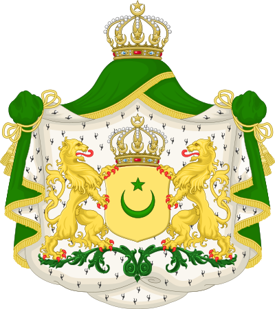 Coat of Arms of the Sultanate of Pontianak (1945).svg