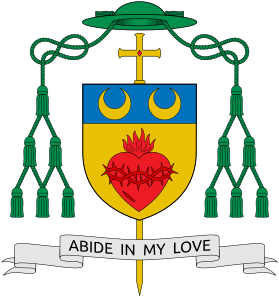 Coat of arms as auxiliary bishop of San Diego Coat of arms of John Patrick Dolan.svg