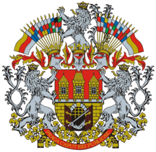 Coat of arms of Prague (versi resmi).png