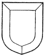 Fig. 222.—Bordure tierced in pairle.