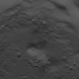 Hollows within the crater