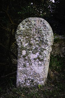 Stone cross in the churchyard