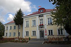 The town hall in Dąbrowa Tarnowska