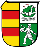 Våbenskjold i Wesermarsch -distriktet