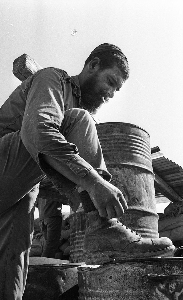 Botas militares, Israel 1969