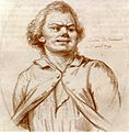 5 avril 1794 - Pierre Wille.- Danton conduit au supplice, Banat, page 409.