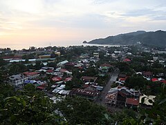 Dapitan City overlooking Ilihan Hill