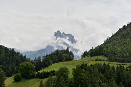 Der Schlern aus Kastelruth