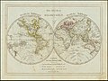 1790년에 오스트리아 빈에서 《2개의 반구》를 주제로 하여 제작된 지도