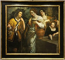 Domenico Fiasella, Rebecca alla fonte