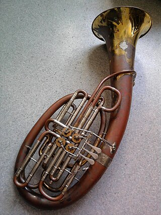 <span class="mw-page-title-main">Wagner tuba</span> Brass instrument related to tubas and French horns