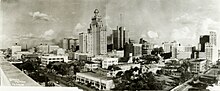 Downtown Houston in 1927 Downtown Houston TX 1927.jpg