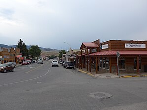 Main street of Dubois