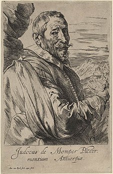 Dyck Anthonis van - Etching of Joost de Momper the Younger, fifth state - circa 1632 to 1641.jpg