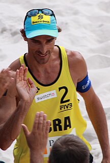 Emanuel Rego Brazilian beach volleyball player