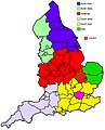 As I propose but with Cambs Midlands/undecided