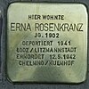 Erna Rosenkranz - Isestraße 54 (Hamburgo-Harvestehude) .Stolperstein.nnw.jpg