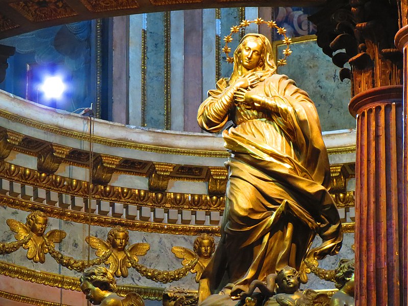 File:Escultura de la Inmaculada Concepción en el Ciprés de la catedral de Puebla 02.jpg