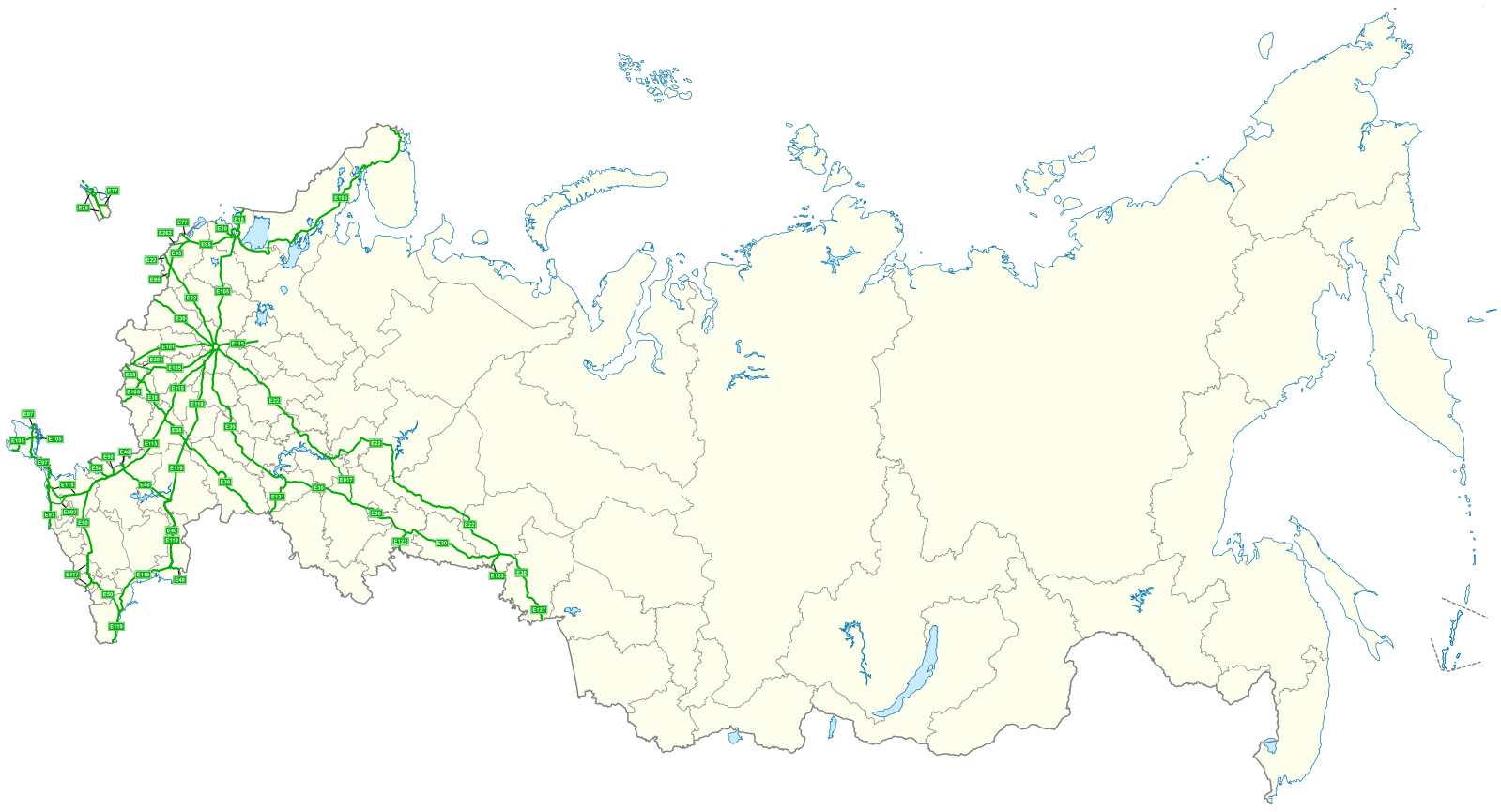 Карта россии с редактированием