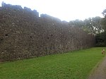 Ewenny Priory, West wall.JPG