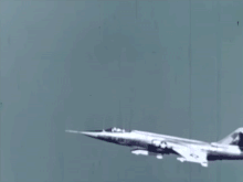 Video vignette of an F-104 destroying a QF-80 target drone with an AIM-9 Sidewinder missile