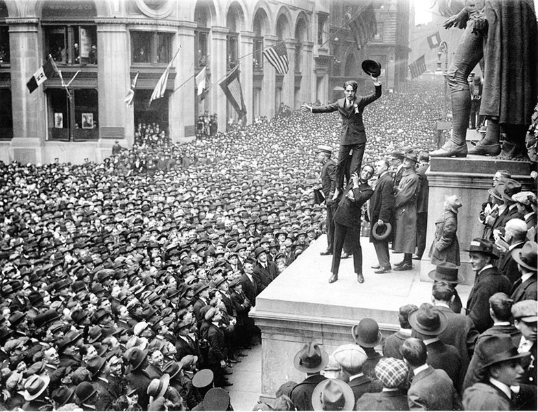 File:Fairbanks and Chaplin, Wall Street Rally, New York Times, 1918.JPG