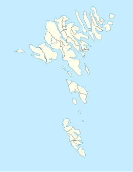 Faro de Akraberg ubicada en Islas Feroe