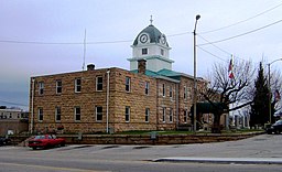 Fentress Countys domstolshus i Jamestown.