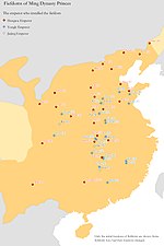 Thumbnail for List of vassal prince peerages of the Ming dynasty