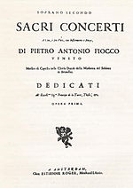 ピエトロ・アントニオ・フィオッコのサムネイル