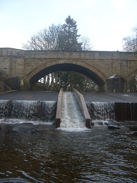 File:Fish ladder below Isaac's Tea Trail - geograph.org.uk - 1723060.jpg