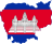 Flag map of Cambodia.svg