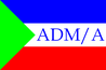 Vlag van de Allied Democratic Movement.