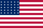 Thumbnail for File:Flag of the United States (1848–1851, 3-2 aspect ratio).svg