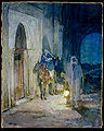 De vlucht naar Egypte, door Henry Ossawa Tanner, 1923